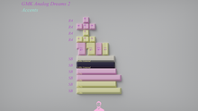 Load image into Gallery viewer, render of GMK Analog Dreams R2 Accents