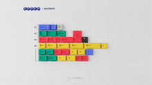 Load image into Gallery viewer, render of GMK CYL Cubed  accents