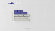 Load image into Gallery viewer, render of GMK CYL Cubed spacebars