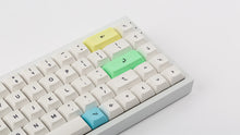 Load image into Gallery viewer, DSA Milkshake on a white keyboard zoomed in right