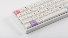 Load image into Gallery viewer, DSA Milkshake on a white keyboard zoomed in left