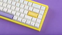 Load image into Gallery viewer, DSS Easter on a yellow keyboard zoomed in right