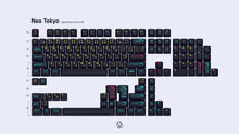 Load image into Gallery viewer, render of GMK CYL Awaken Neo Tokyo Japanese base kit