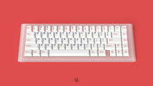 Load image into Gallery viewer, Render of GMK CYL Parcel on a clear keyboard centered