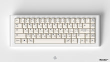 Load image into Gallery viewer, none GMK CYL Honor light base on a white keyboard centered