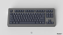 Load image into Gallery viewer, none GMK CYL Honor dark base on a gray keyboard centered