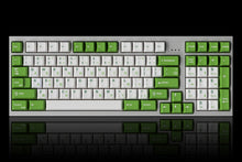 Load image into Gallery viewer, JTK Royal Alpha on a gray keyboard centered
