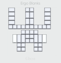 Load image into Gallery viewer, Render of KAM Ghost ergo blanks kit