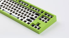 Load image into Gallery viewer, Alien green NK87 with silver plate angled