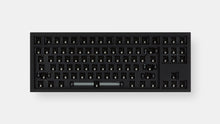 Load image into Gallery viewer, black NK87 with a black plate