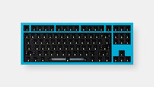 Load image into Gallery viewer, Comet Blue NK87 with a black plate