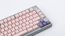 Load image into Gallery viewer, Cherry Blossom on a silver 7V zoomed in right