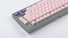 Load image into Gallery viewer, Cherry Blossom on a silver 7V zoomed in right back