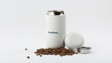Load image into Gallery viewer, NovelKeys Fellow travel mug with splash guard and lid removed