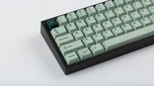 Load image into Gallery viewer, Cherry Sage on a black NK65 zoomed in on the left