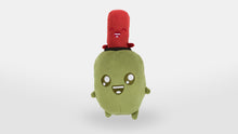 Load image into Gallery viewer, Olive and Pim Cute Plushie with Pim sticking out