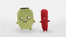 Load image into Gallery viewer, Olive and Pim Cute Plushie with Pim removed