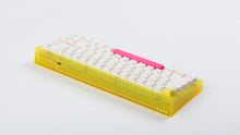 Load image into Gallery viewer, yellow tfue edition case with keycaps back view
