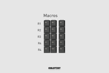 Load image into Gallery viewer, render of GMK Oblivion V3.1 macros kit