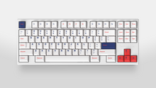 Load image into Gallery viewer, GMK CYL Parcel on a white keyboard centered